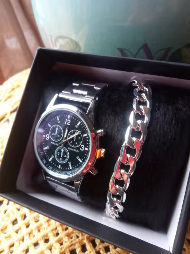 Montre Business Homme Acier Quartz