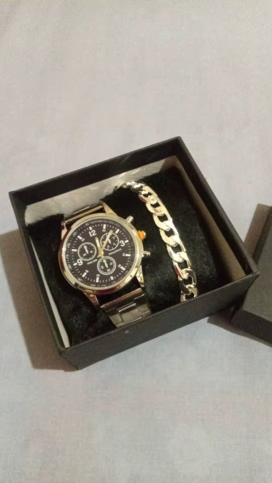 Montre Business Homme Acier Quartz