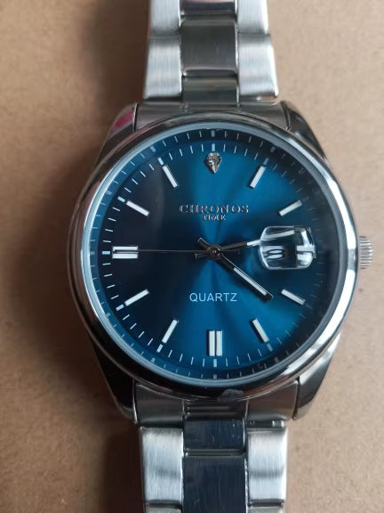 Montre CHRONOS Homme Luxe Étanche