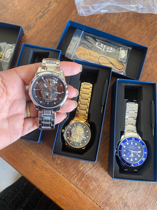 Montre Haut de Gamme LIGE pour Hommes
